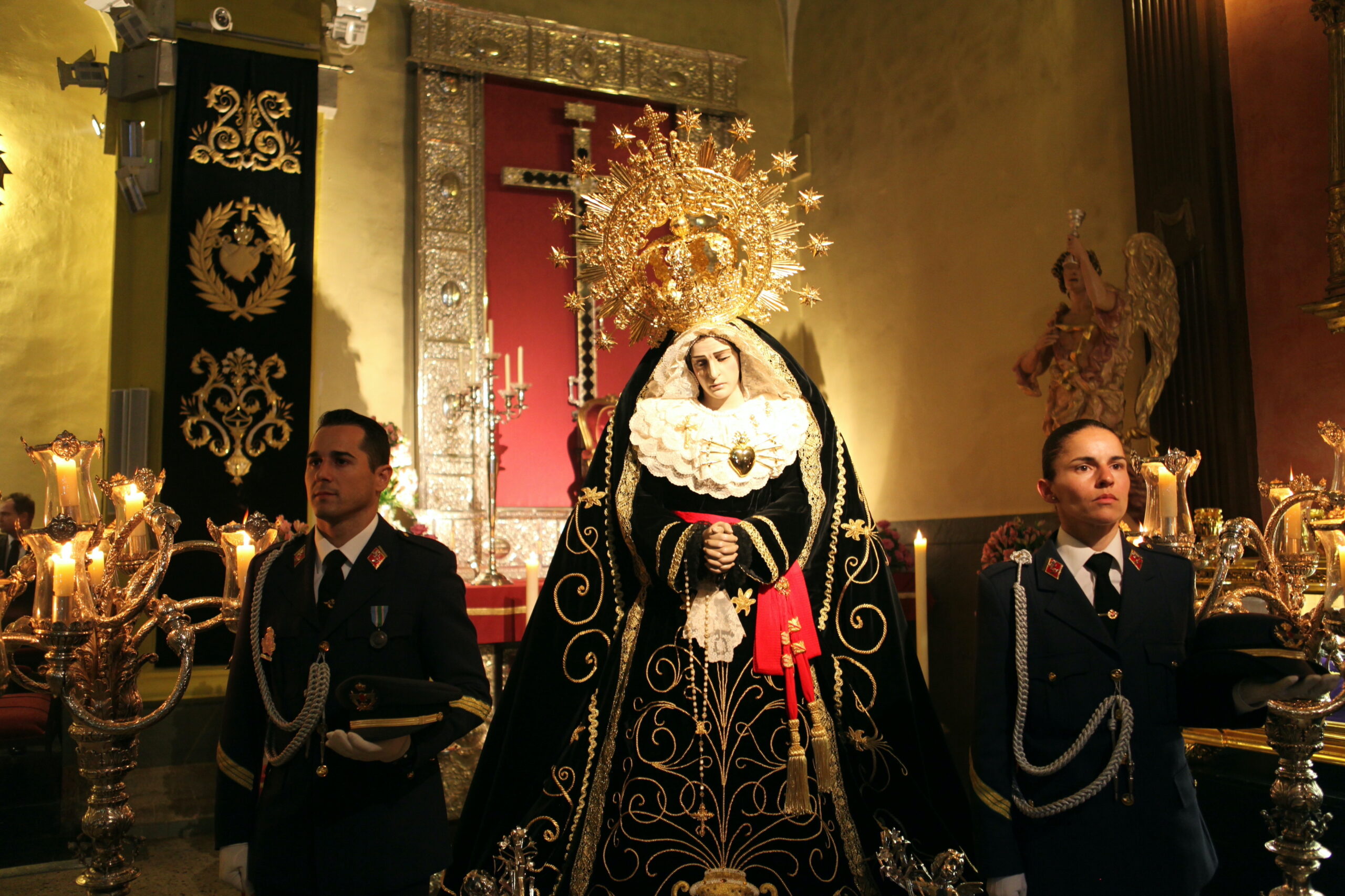 Festividad en la ABA, la Virgen de Loreto.