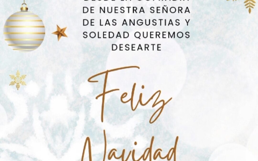 Feliz Navidad y Próspero Año Nuevo.