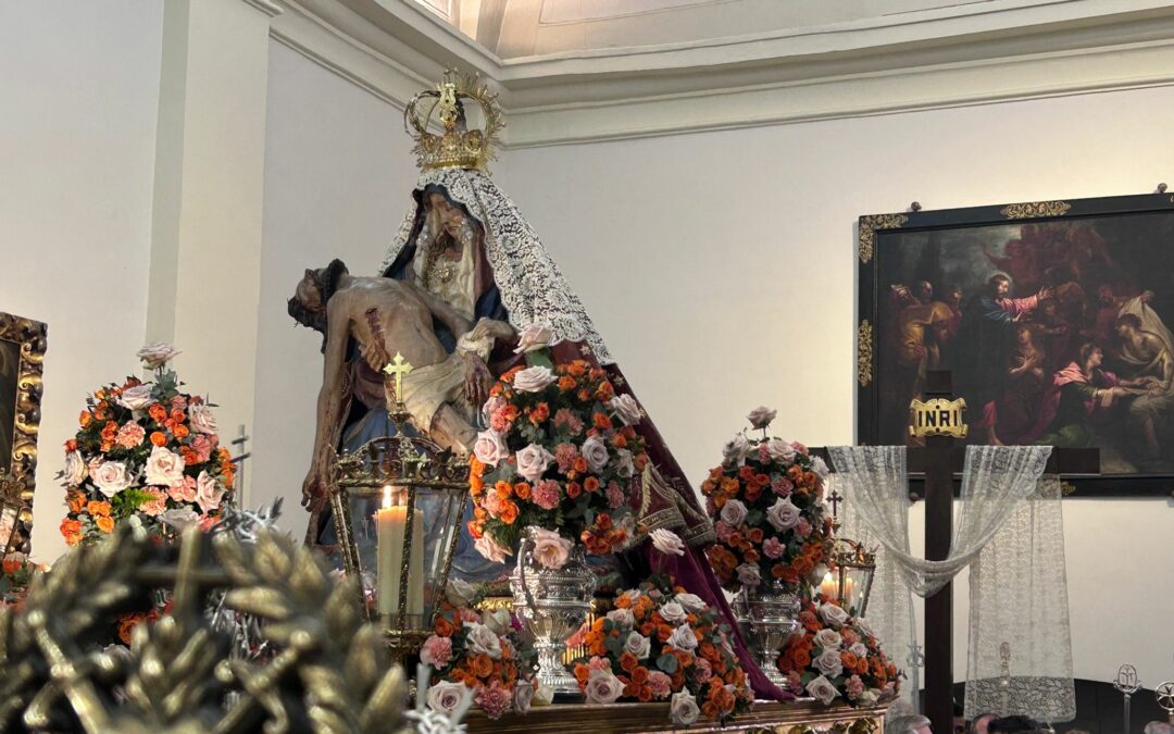 La Procesión de la Dolorosa se suspende por razones meteorológicas.
