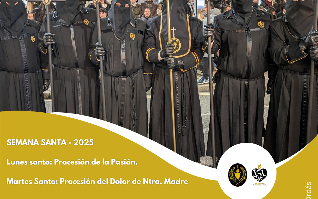 Hermanos de Orden en las Procesiones.
