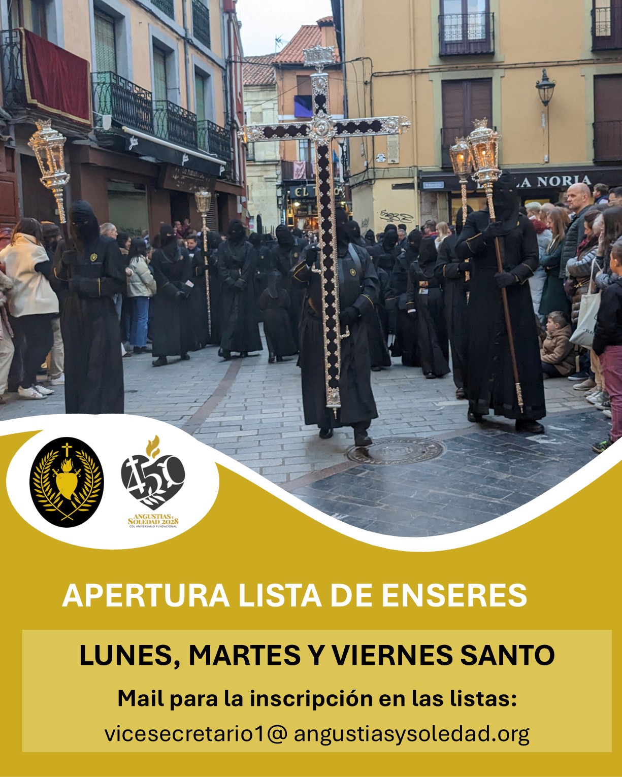 Noticia apertura lista enseres 2026