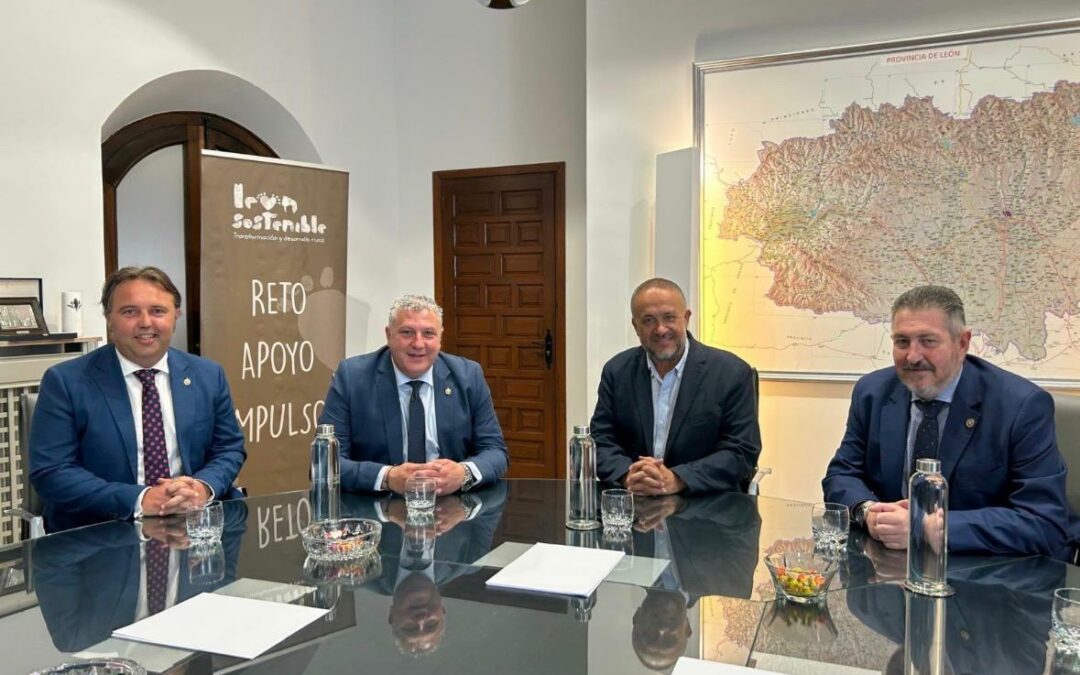 Encuentro institucional con la Diputación de León
